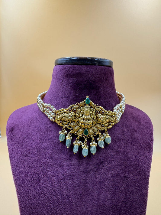 Lakshmi Pearl Choker
