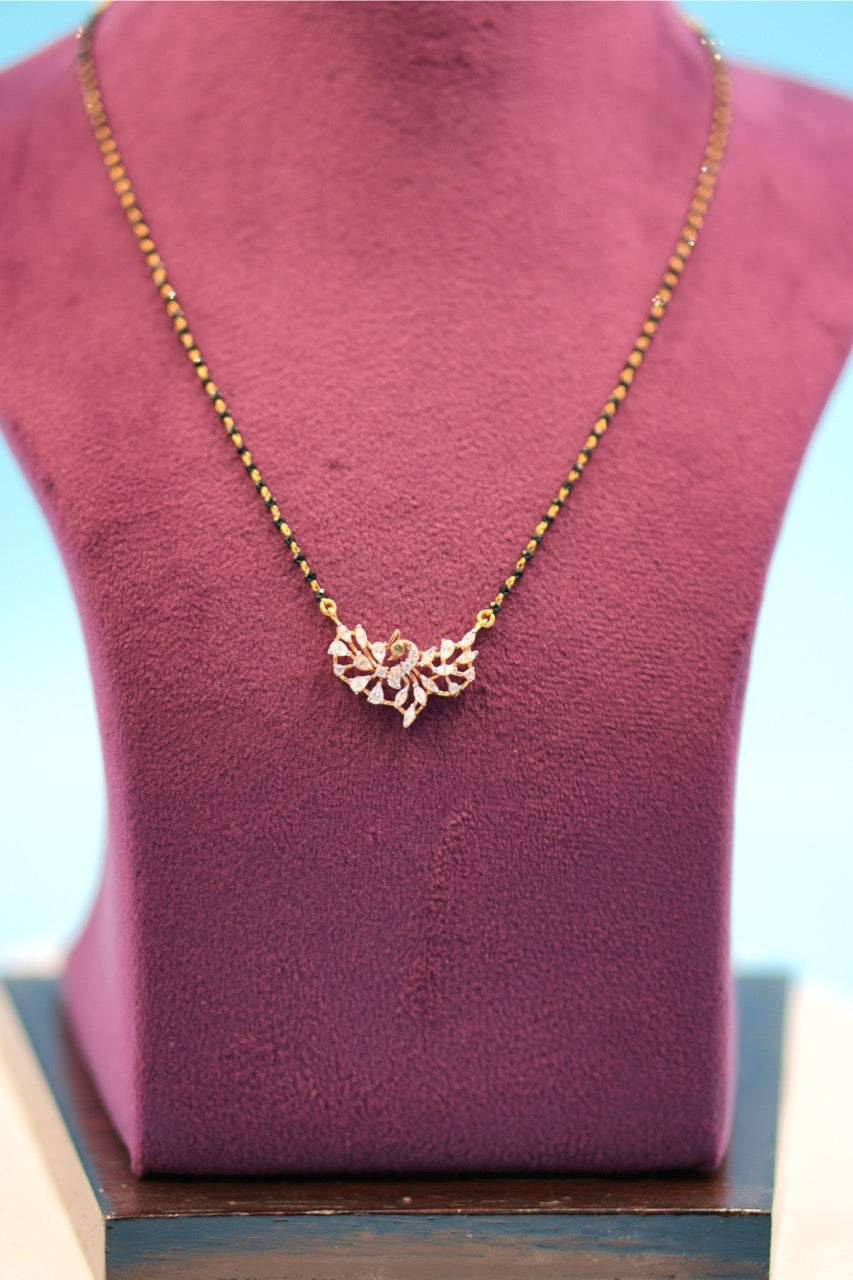 Peacock Black Moissanite