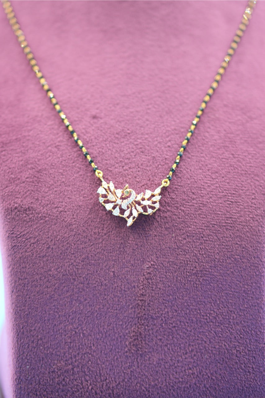 Peacock Black Moissanite