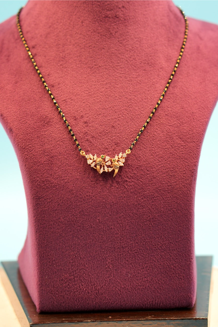 Double Parrot Black Moissanites