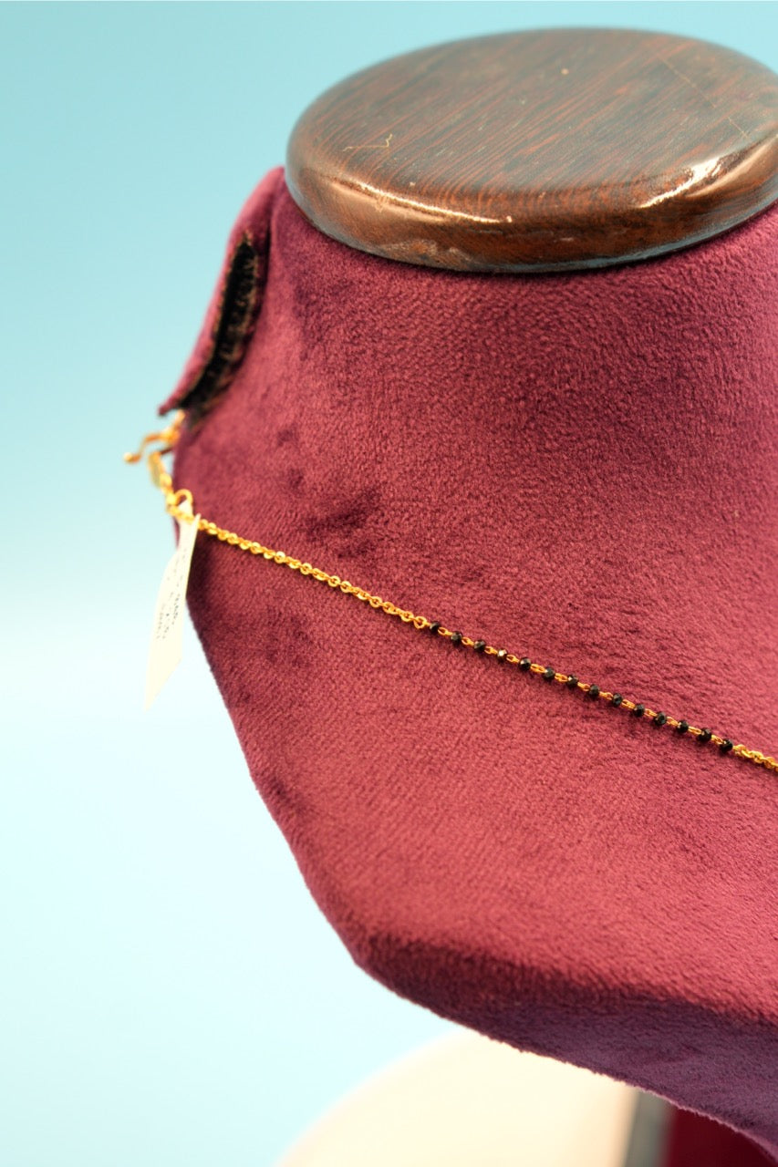 Black Moissanites with white stones