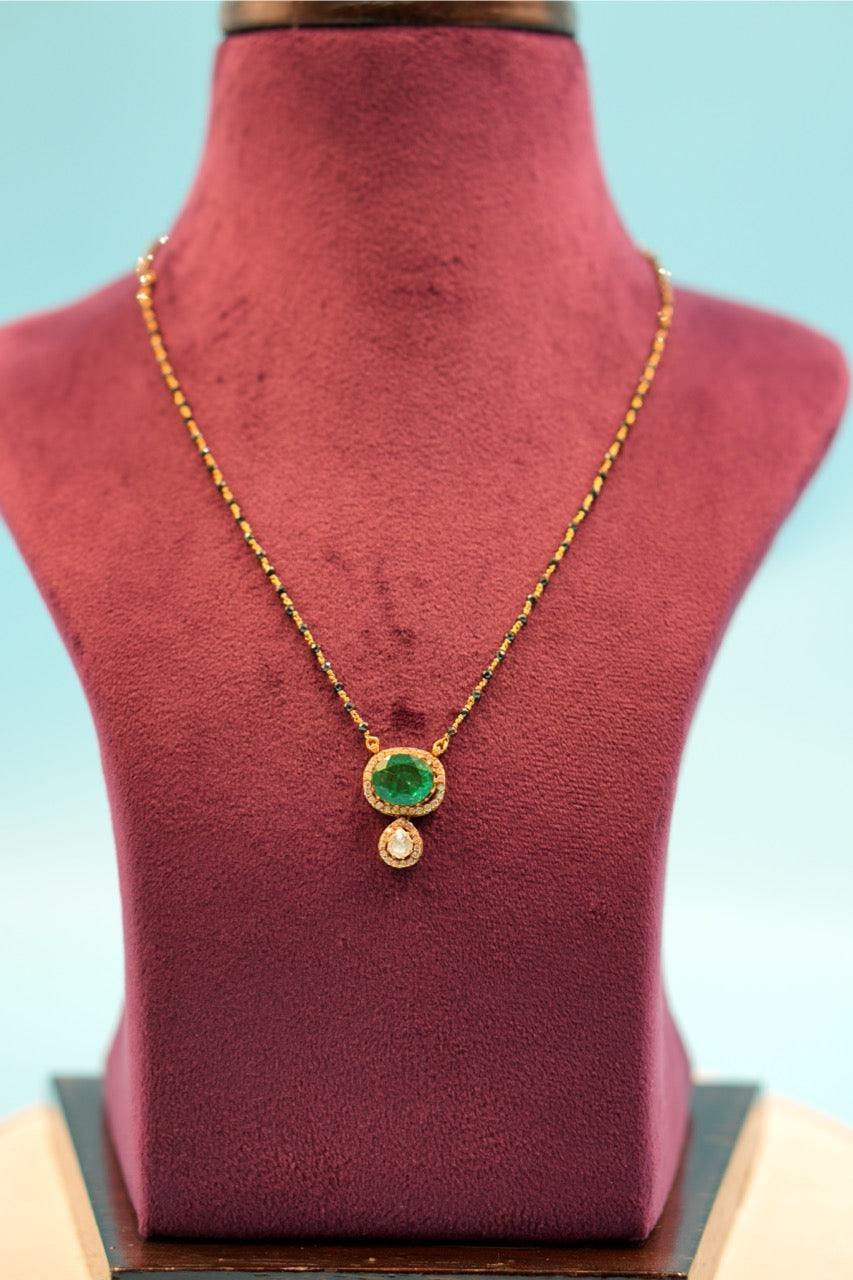 Victorian Emarald Locket